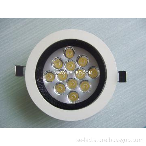 High power12x1w square LED ceiling light